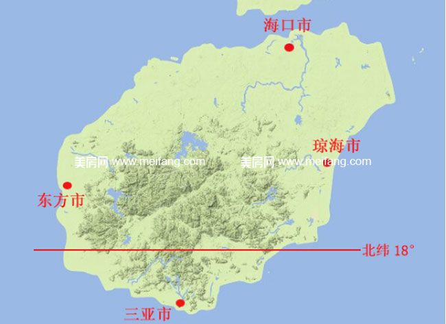海南购房地形地貌和气候详细分析